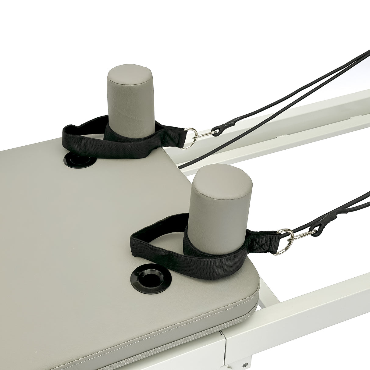 Foldable Reformer Pilates Machine - Midnight Black / Cloud Grey