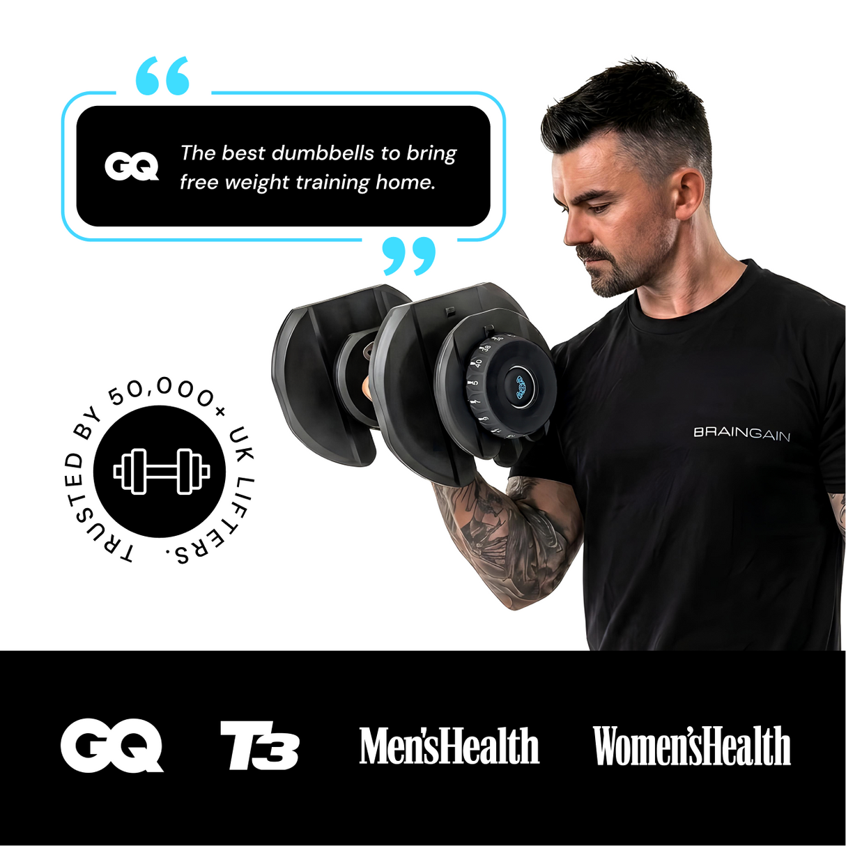 SmartBells® 40kg Adjustable Dumbbells