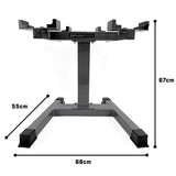 Adjustable Dumbbell Rack - 45kg Adjustable (Heavy Duty)